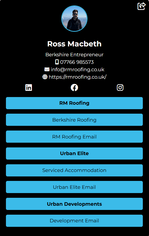 Ross Macbeth Digital Card