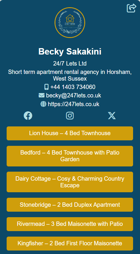 Becky Sakakini Digital Card